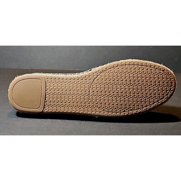 Michael Kors Kendrick Slip On Espadrille Flats MK Logo Leather Black Size: 8.5 M - Picture 13 of 15